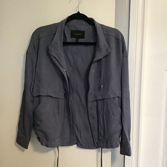 BANANA Republic Bomber Style Jacket - Picture 3 of 9